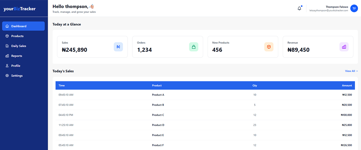 yourBizTracker Hero Image